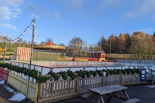The ice rink at Beamish. Picture: Beamish Museum.