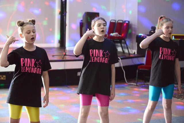 Pink Lemonade were pictured performing at the Hartlepool Carnival talent competition in 2021.