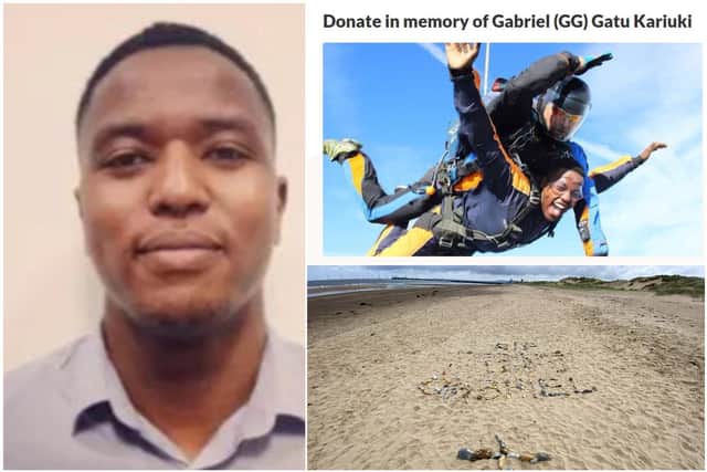 A GoFundMe page has raised more than £9,000 for the family of Gabriel Kariuki.