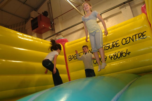 Children have a great time doing activities at the North Notts Arena.