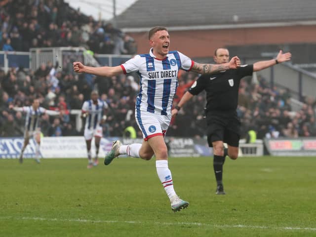 John Askey could make changes to his Hartlepool United starting line-up to face Barrow. (Photo: Mark Fletcher | MI News)