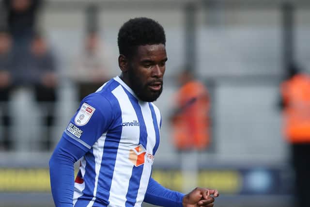 Zaine Francis-Angol joined National League leaders Stockport County on-loan for the rest of the season. (Credit: Will Matthews | MI News)