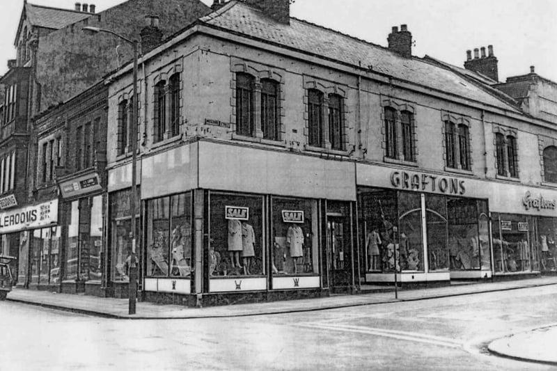 Graftons Store in Musgrave Street, Hartlepool. It sold womens clothing but were you a regular in the shop?
