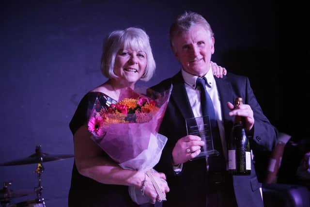 John Gough and Ann Bates, organise the Liam Gough Tribute Night.