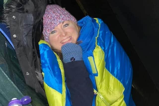 Lyndsay said she signed up for the charity sleepout straight away.