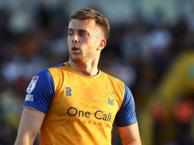 Former Hartlepool United striker Rhys Oates is set for spell on the sideline. (Photo by Pete Norton/Getty Images)