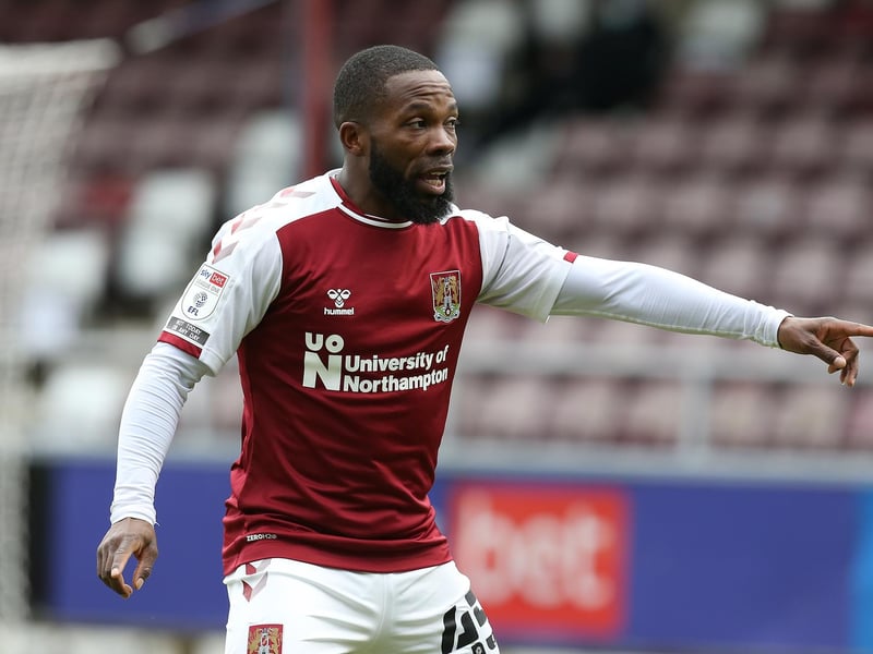 Northampton Town will be relegated in 21st position with 44 projected points according to the data experts.