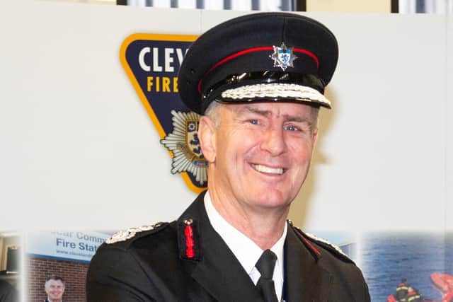 Ian Hayton, chief fire officer