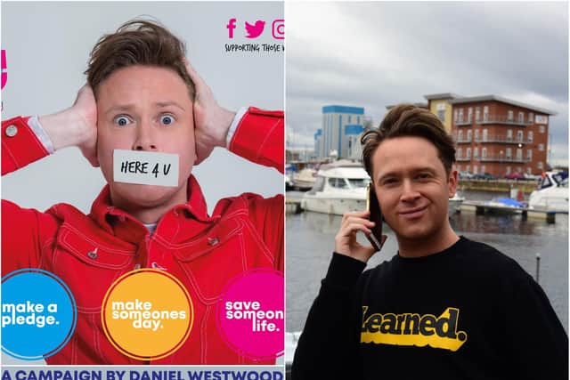Dan Westwood, who set up the #Here4u social media campaign backed by many celebrities, has highlighted the importance of speaking out ahead of World Metal Health Day this weekend.