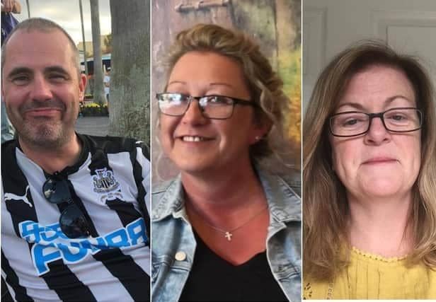 Pictured, from left to right: Scott, Tracy and Jo have teamed up to provide a service for people in Hartlepool who have been bereaved by suicide.