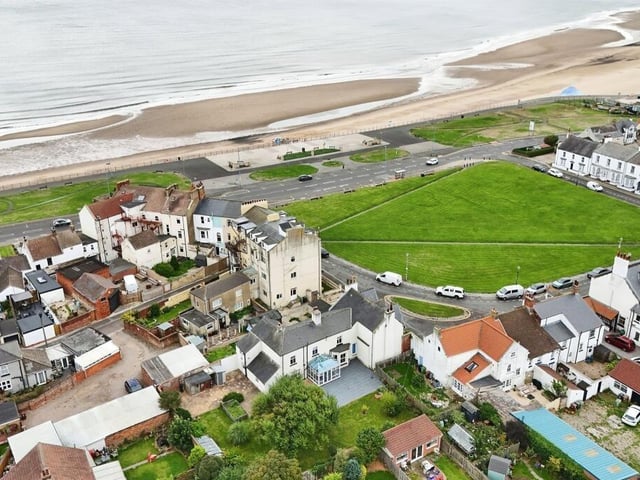 This seaside home is currently on the market for £475,000.