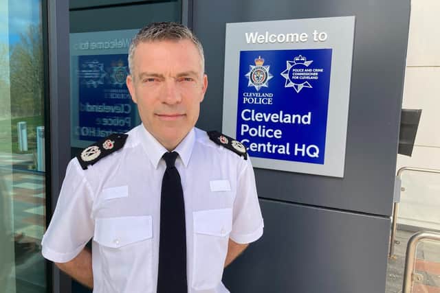 Cleveland Police Chief Constable Mark Webster is an independent adviser to the Hartlepool Development Corporation board.