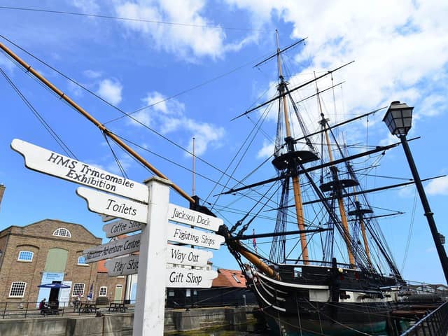 HMS Trincomalee at the National Museum of the Royal Navy Hartlepool. Picture by FRANK REID