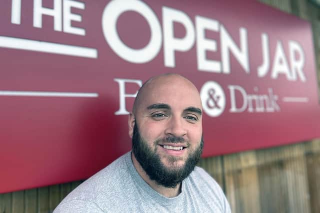 Joe Franks, owner of The Open Jar, is also co-owner of event organiser By the Sea Leisure