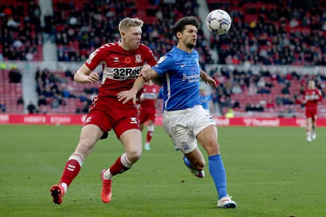 Josh Coburn has featured in the Middlesbrough first team this season with a loan move to Hartlepool United unlikely. (Photo by Nigel Roddis/Getty Images)