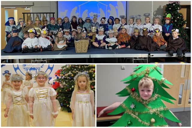 Just some of the fantastic images sent to us by Hartlepool schools of their Nativity and Christmas productions.