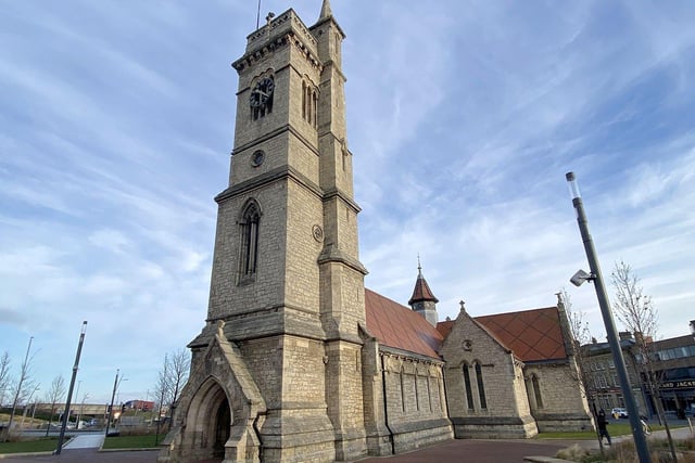 Hartlepool Art Gallery is set back within Christ Church, in Church Square, which is a restored Victorian church built in 1854.