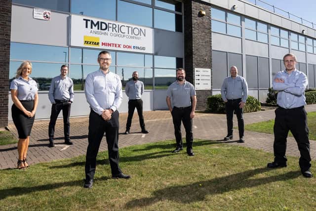 The management team at TDM Friction