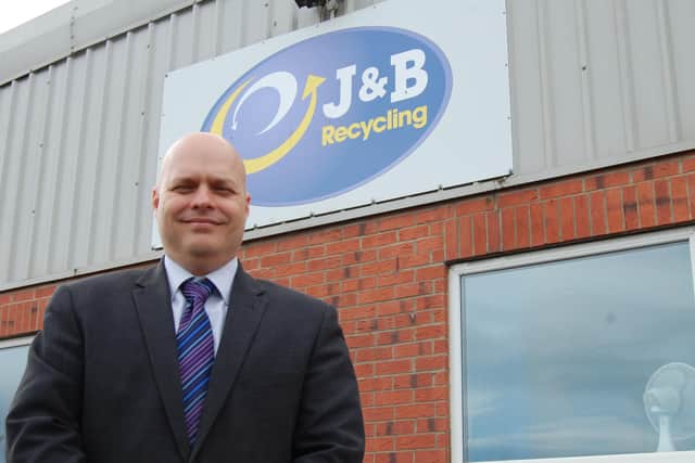 Mark Penny, of J&B Recycling