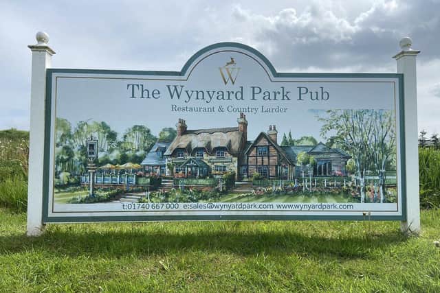 Land where the Wynyard Park Pub and Hotel will be built. Picture by FRANK REID