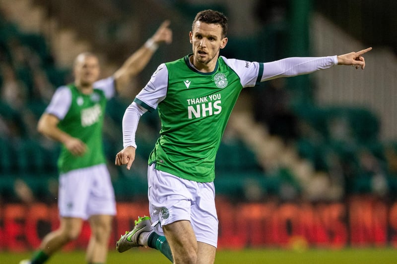Paul McGinn is Mr. Consistent for Hibs and was chosen in at full back in every readers' team.