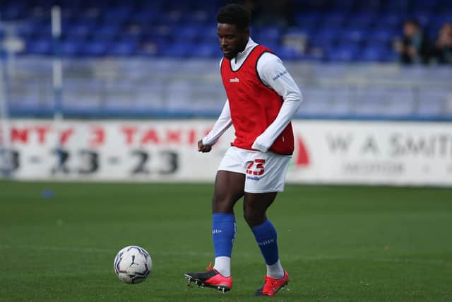 Zaine Francis-Angol has recently been struggling with a hamstring injury. (Credit: Will Matthews | MI News)