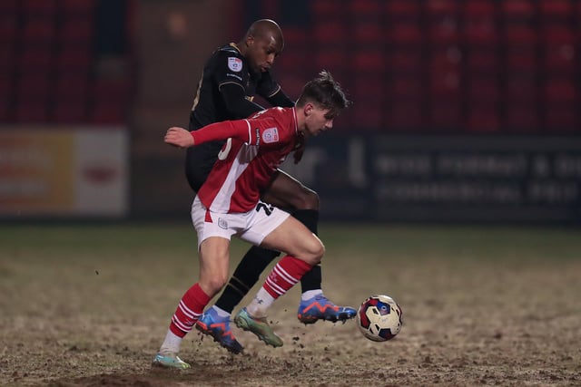 Sylla has not started since the defeat at Gillingham but came on following Jamie Sterry's sending off at Crewe. (Photo: Chris Donnelly | MI News)