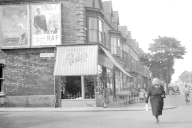Reid's was on the corner of York Road and Colwyn Road. Photo: Hartlepool Library Service.