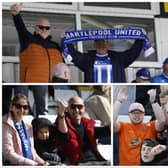 Hartlepool United fans who were saw their team overcome Aldershot 2-0.