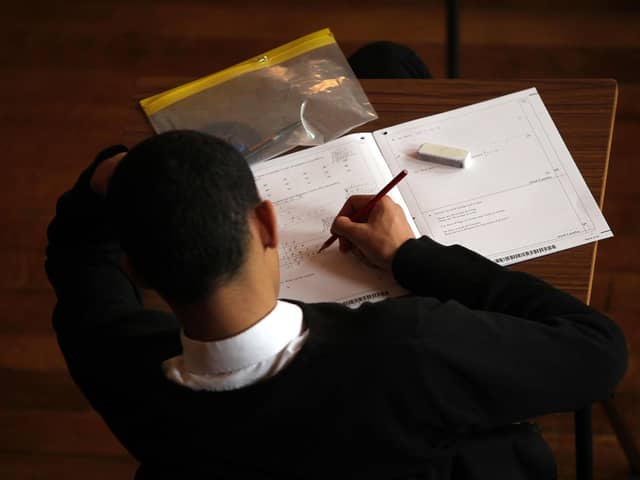 GCSEs and A-levels cancelled as third lockdown begins. Picture by David Davies/PA Wire