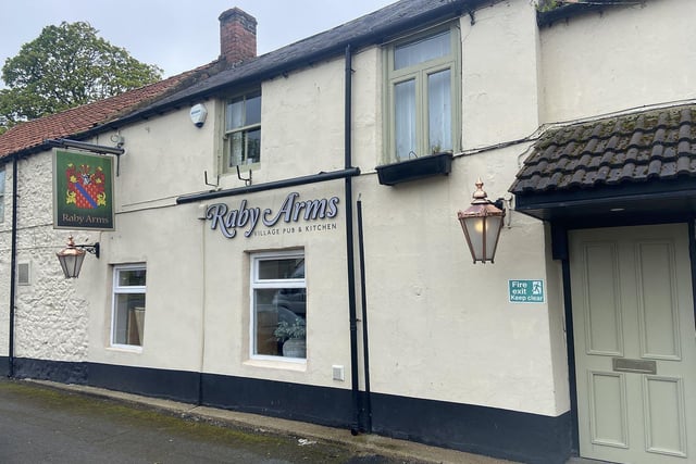 Nestled in the lovely Hart, The Raby Arms has a handful of plant-based options including a plant-based burger and pizza.