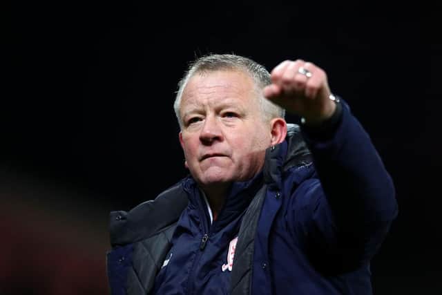 Chris Wilder. (Photo by Jan Kruger/Getty Images)