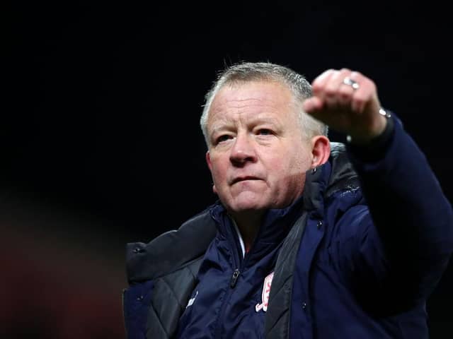 Chris Wilder. (Photo by Jan Kruger/Getty Images)