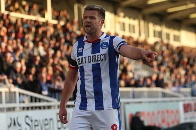 Hartlepool United captain Nicky Featherstone signed a two-year deal in 2021. (Photo: Mark Fletcher | MI News)