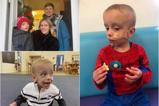 A wonderful boost for Noah Griffiths whose brain tumour has shrunk 'considerably' after chemotherapy.