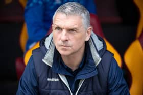 Hartlepool United manager John Askey believes his players can take confidence from the draw with Bradford City. (Photo: Mike Morese | MI News)