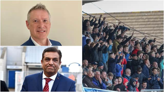 Hartlepool United chairman Raj Singh and acting executive director Martin Jesper have praised the effort from supporters.