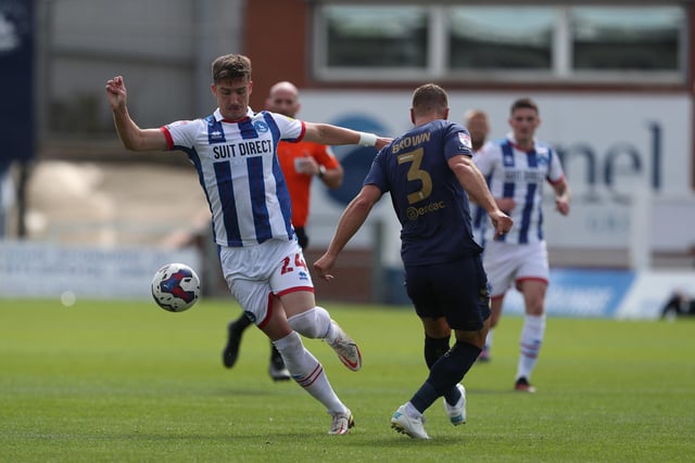Seemed to get his head on most things in the first half. Marshalled the defence well in the second when changing to a back four. (Credit: Mark Fletcher | MI News)