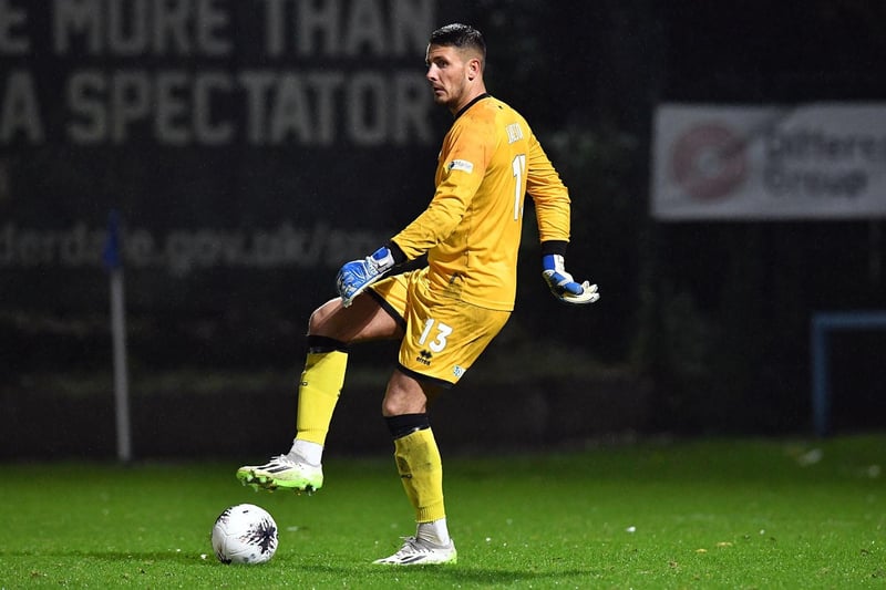 Jameson's loan deal will expire at the end of the season unless Harrogate Town recall the goalkeeper in January. Picture by FRANK REID
