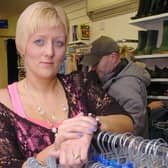 The manager of the PDSA store in Peterlee, Susan Curry, is appealing for more clothes and furniture.