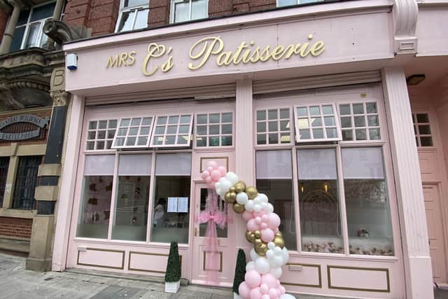 Mrs C's Patisserie in Church Street.  Picture by FRANK REID