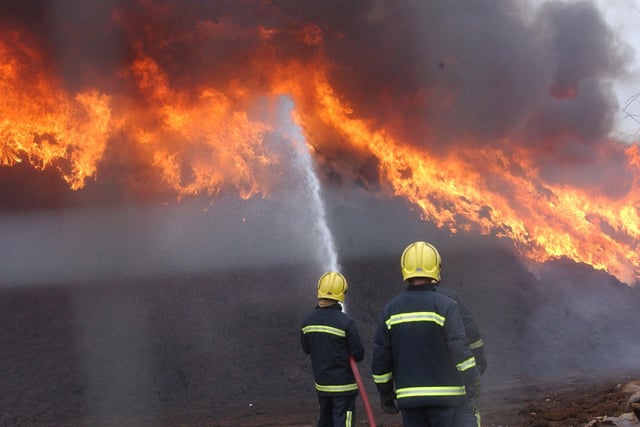 Do you remember this dramatic fire at Hartlepool docks in July 20 years ago?