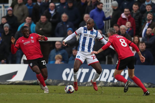 Brought on in place of Hartley as Dolan moved back into defence. Did well to find Ndjoli who should maybe have scored. Put himself around. Good through ball for Ferguson in the second half. (Credit: Mark Fletcher | MI News)