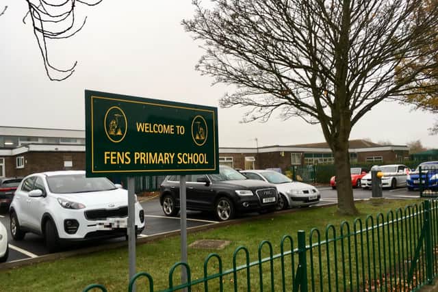 Fens Primary School in Mowbray Road, Hartlepool.