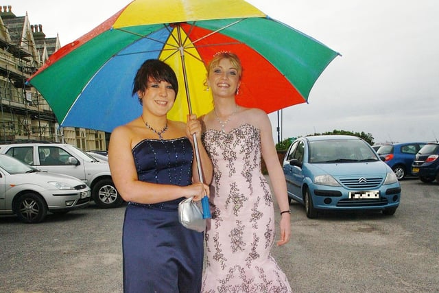 Colourful times at the prom.