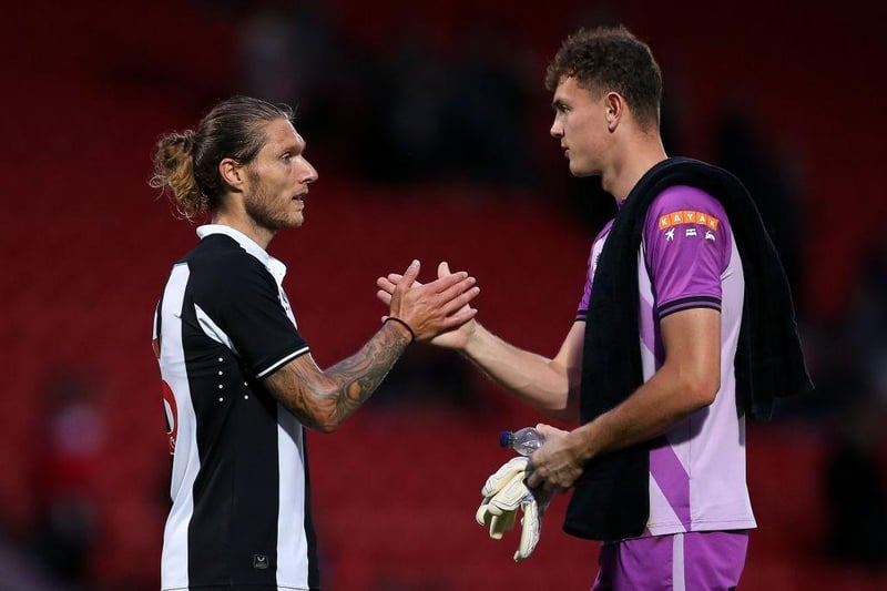 Langley is heading out of contract at St James' Park having spent time on loan with both Gateshead and Spennymoor Town in 2022-23. Hartlepool will need another goalkeeper this summer and the Newcastle United stopper could be an option to compete with Joel Dixon. (Photo by Charlotte Tattersall/Getty Images)