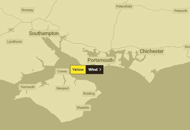 The Met Office has issued a yellow weather alert for Wednesday and Thursday