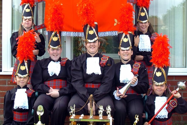 The Legionnaires pictured with trophies 15 years ago. Does this bring back memories?
