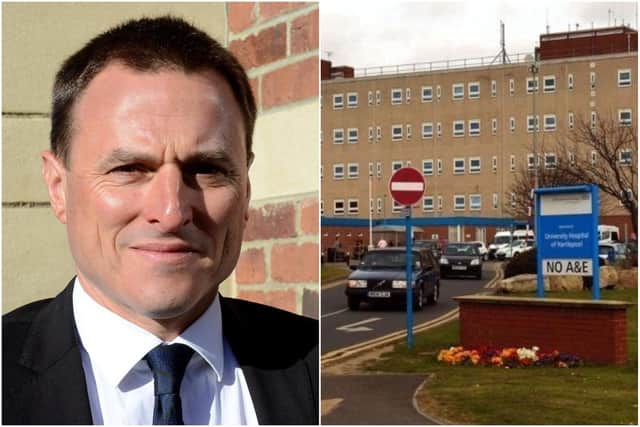 Labour by-election candidate Dr Paul Williams says fighting for high quality services at the University Hospital of Hartlepool would be his top priority if elected.