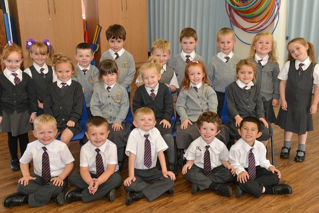 The reception class in 2015. Can you spot someone you know?